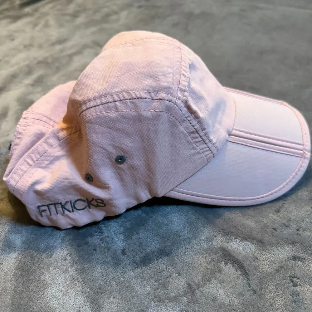 Fitkicks pink foldable hat - One Size